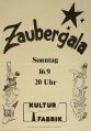 Zaubergala (Plakat)