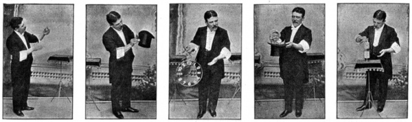 James Carl um 1905, in Magic, Nr. 9, 5. Jahrgang