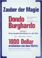 Dondo Burghardo Zauber der Magie (Plakat)